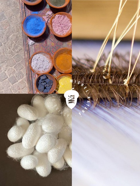 Шелковый (Бахмаль) Клатч-конверт-папка-косметичка FAERIA VIRIDIS! (Свежая фейерия!) FAERIA VIRIDIS!_Thiny/S